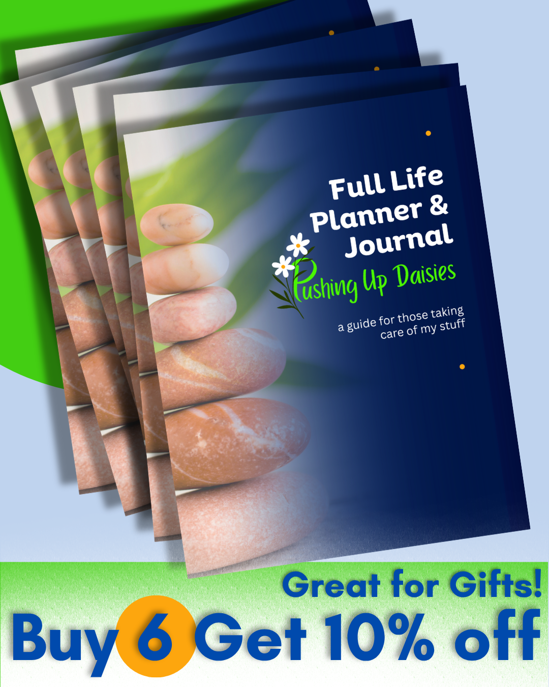 Pushing Up Daisies Full Life Planner & Journal — 2nd Edition (print)
