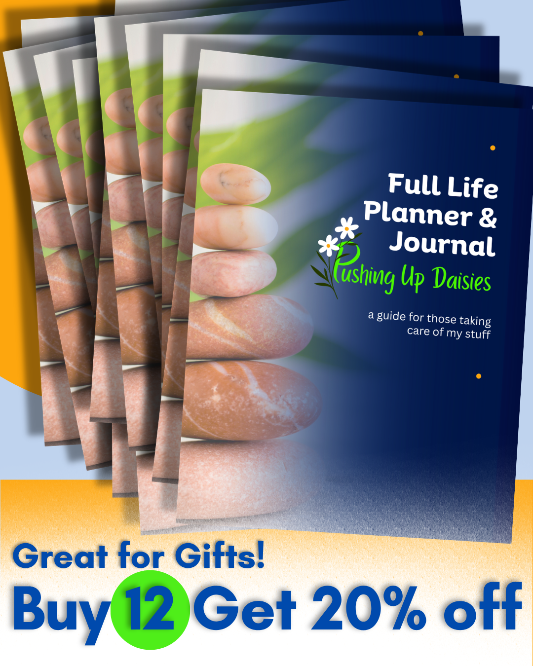 Pushing Up Daisies Full Life Planner & Journal — 2nd Edition (print)