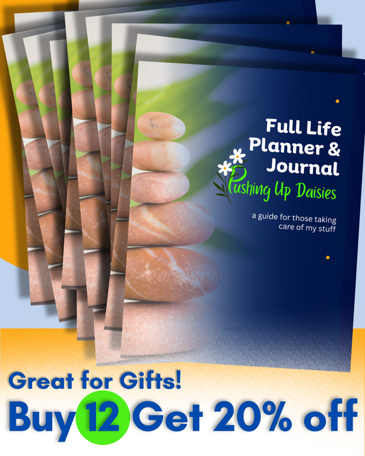 Pushing Up Daisies Full Life Planner & Journal - Baker's Dozen 13-pack (print)